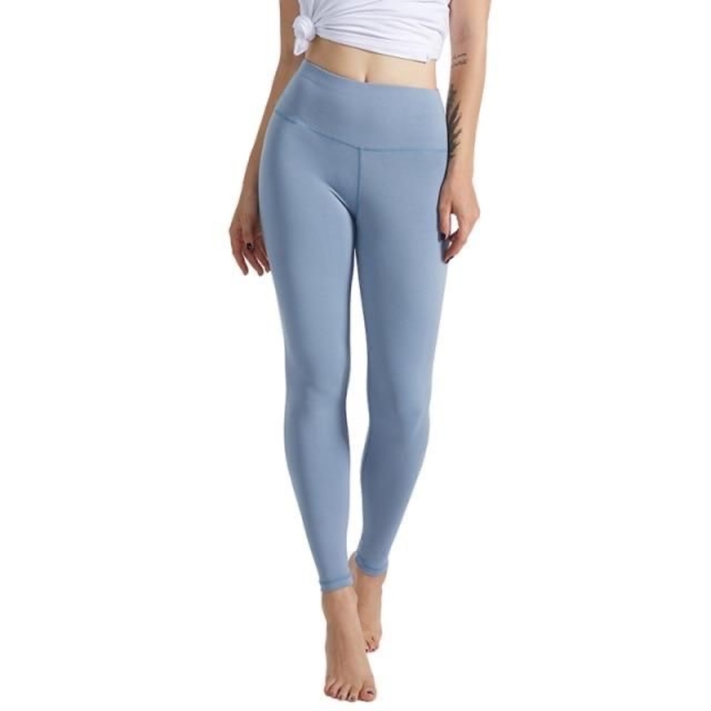 danskin leggings light blue gray